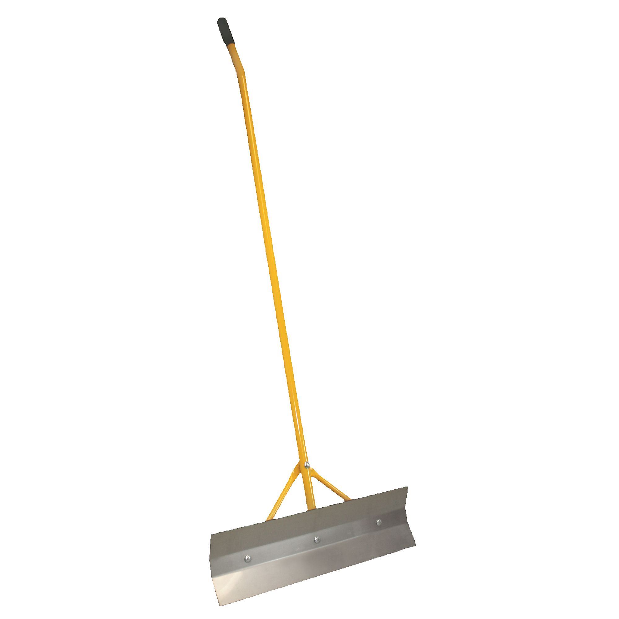 J&D Manufacturing Super Scraper — 24in. Stainless Steel Blade, Curved Handle, Model# SAF300